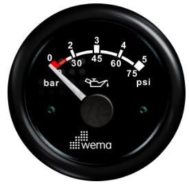 WEMA YAĞ BASINÇ GÖSTERGELERİ 10 BAR