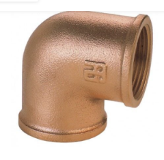 BRONZ 90° DİŞİ-DİŞİ DİRSEK