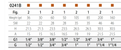BRONZ ERKEK - DİŞİ REDÜKSİYON 1''x3/4''