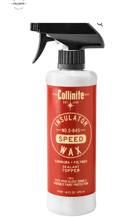 COLLINITE S-845 INSULATOR SPEED WAX – YÜKSEK PARLAKLIK SPREY MUMU (473 ML)