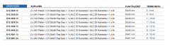 2 X 12V PİSTON + 2 X 30X61 FLAP SACI + 1 X ALC.1D KUMANDA + ALC.2S KUMANDA + 1 X HK