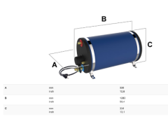 NAUTIC SERİSİ BOILER 80 L 1250W