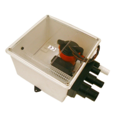 DUŞ TAVASI SHOWER SUMP MULTIPORTS 1000 GPH 24V 61 LT/DK