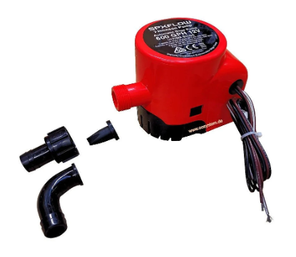 SİNTİNE POMPASI ULTIMA BILGE 600 GPH 12V INT. SWITCH 38 LT/DK DİJİTAL FLATÖRLÜ
