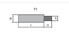 CATERPILLAR KALEM TUTYA Ø 12 L. 40