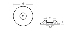 UFO TUTYA Ø125mm