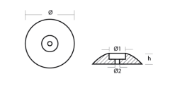 UFO TUTYA Ø110mm