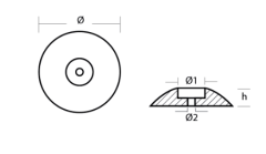 UFO TUTYA Ø90mm