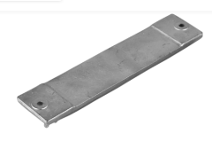 Honda large bar anode for stern bracket - Anodo per supporto motore Honda