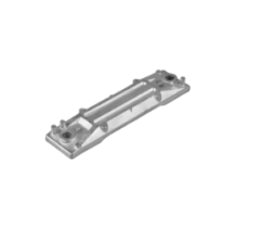 Honda small bar anode for stern bracket - Anodo per supporto motore Honda